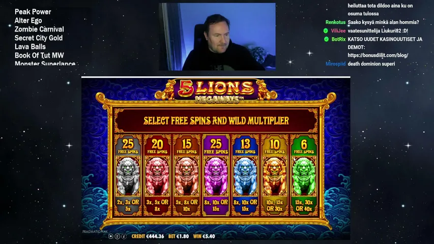 slaideri82 playing Slots & Casino - Live Casino Stream