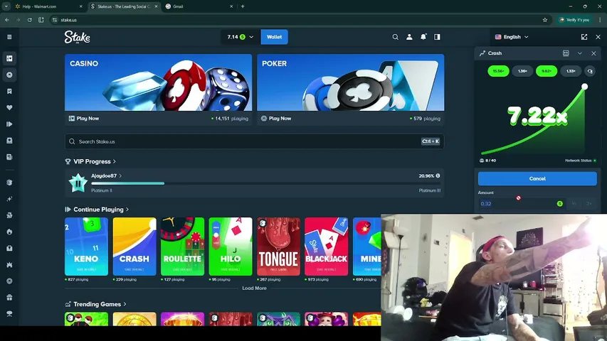 stakes-god87 playing Gamble With Your Friends - Live Casino Stream