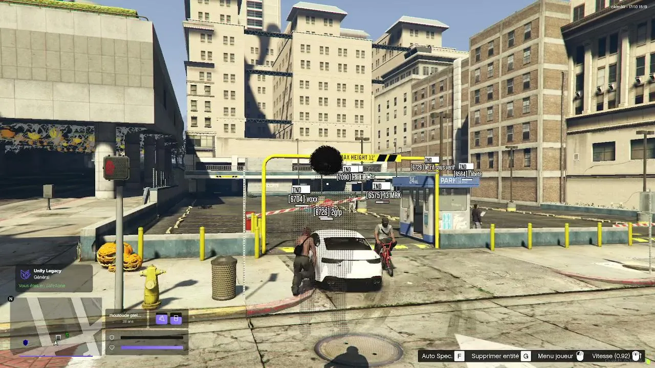 Bien le bonsoir 
GTA RP UNITY LEGACY