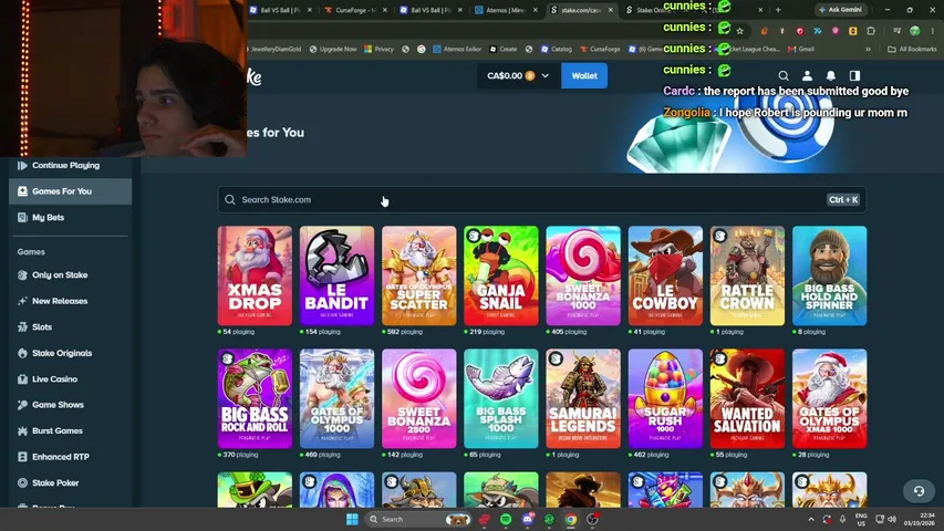 varec playing Slots & Casino - Live Casino Stream