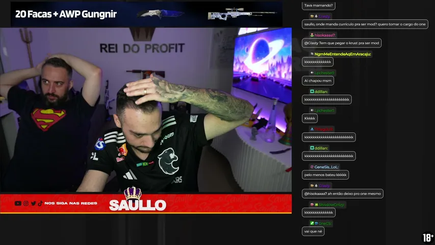 Saullo playing Slots & Casino - Live Casino Stream