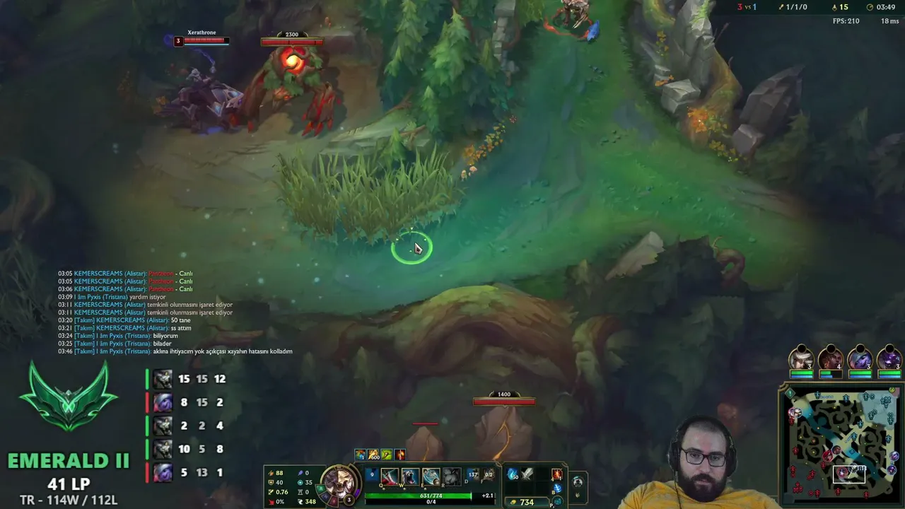 🔴 Tryhard LOL - Solo Q - TR - EMERALD II (41 LP)
