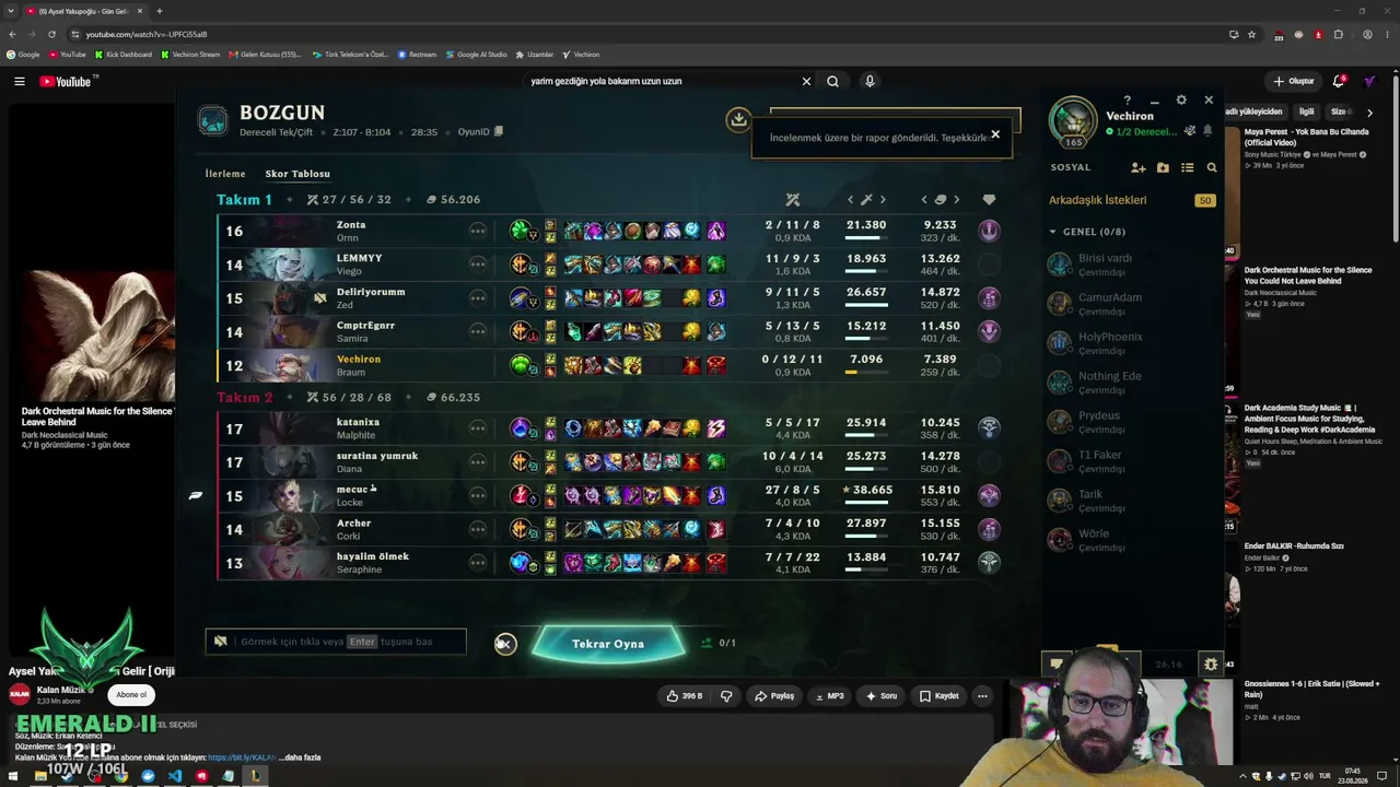 🔴 OYUN GELİŞTİRİYORUM + LOL OYNUYORUM