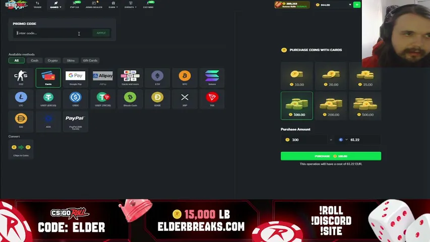 $5,000 Start Metaspins | $40,000 LB | ElderBreaks.com