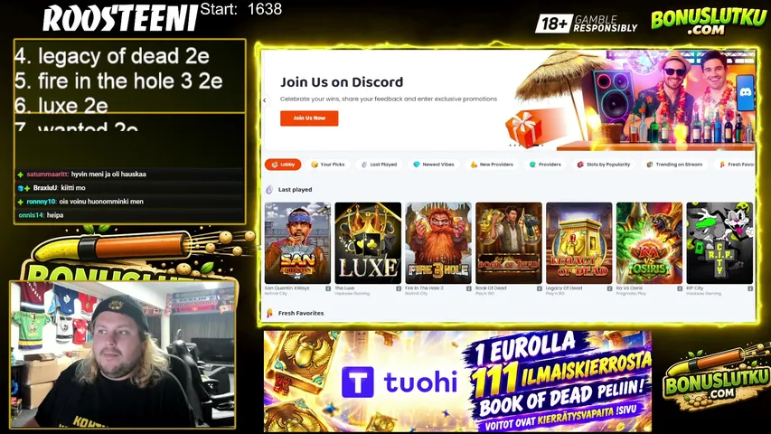 pennasen kova aamupamppu | verovapaa !hype kahdelle ekalle depolle 15 000€ rulla | 100% bonari 500€ asti ja 4 muuta bonaria !trickz