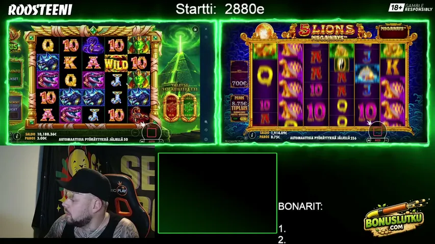 roosteeni playing Slots & Casino - Live Casino Stream