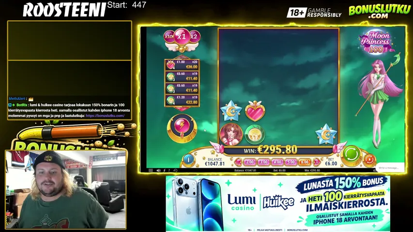 roosteeni playing Slots & Casino - Live Casino Stream
