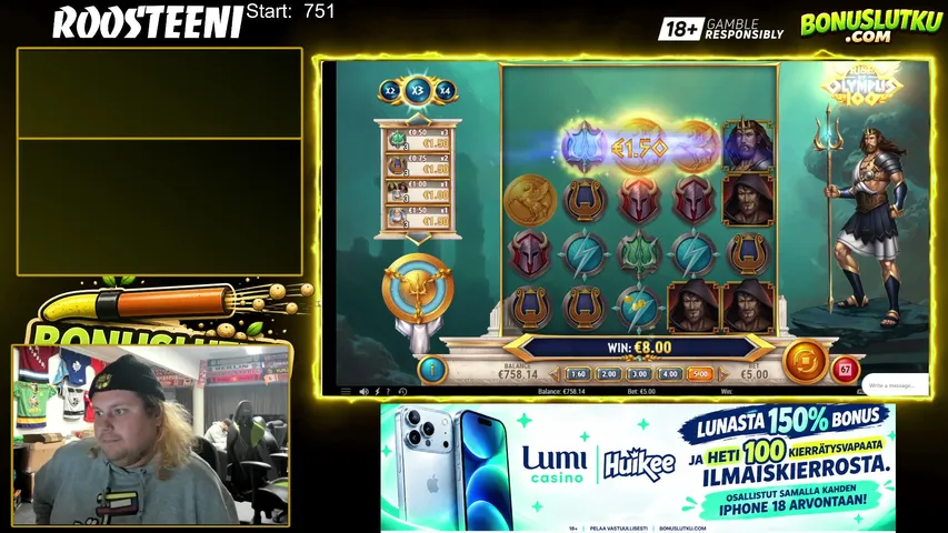 roosteeni playing Slots & Casino - Live Casino Stream