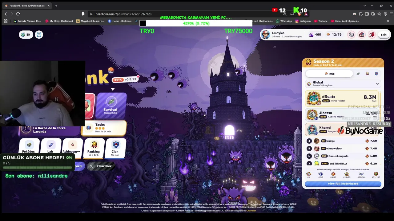 yeni server gelene kadar 800+ challenge a devam ediyoruz !knight !dc (wr1 - 1.327m)