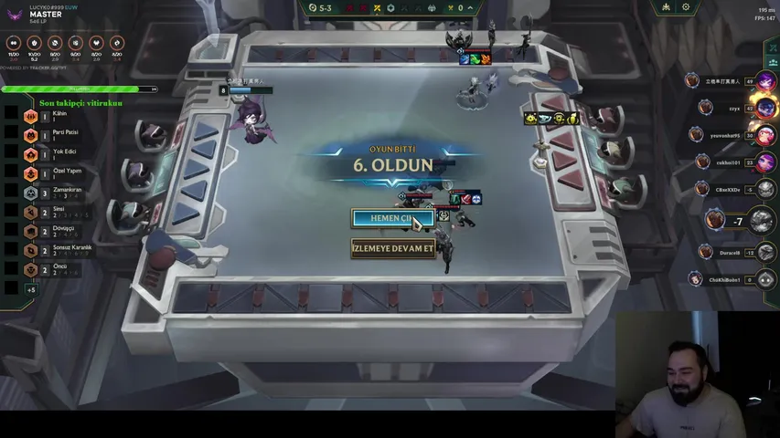 YENİ SET ÖĞRENMEYE DEVAM - EUW 550 LP PARK EDİLDİ