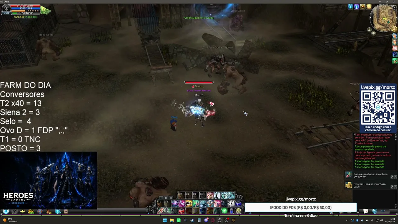 Mortz1 live