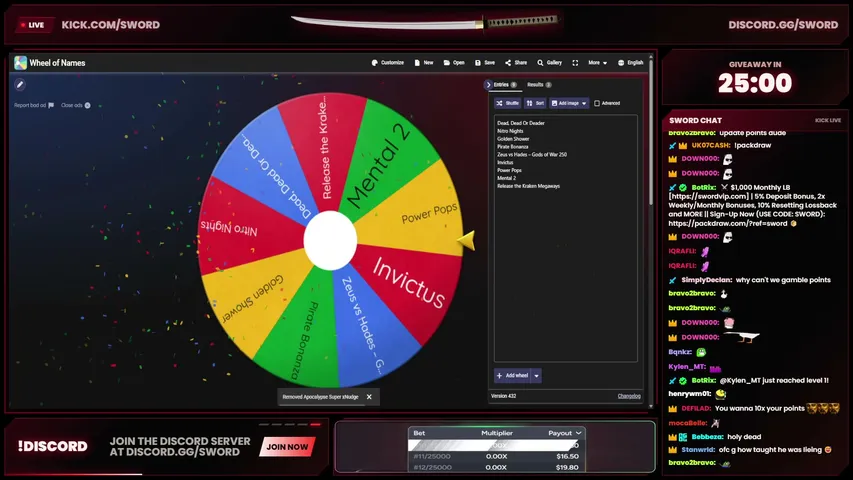 sword playing Slots & Casino - Live Casino Stream