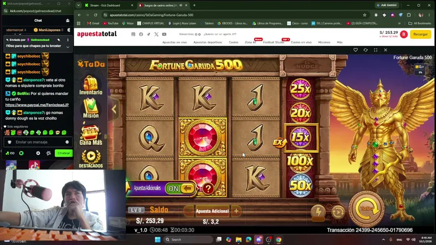 galinazodead playing Slots & Casino - Live Casino Stream