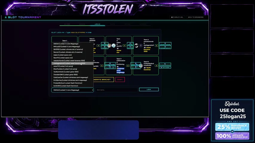 ItsStolen playing Slots & Casino - Live Casino Stream