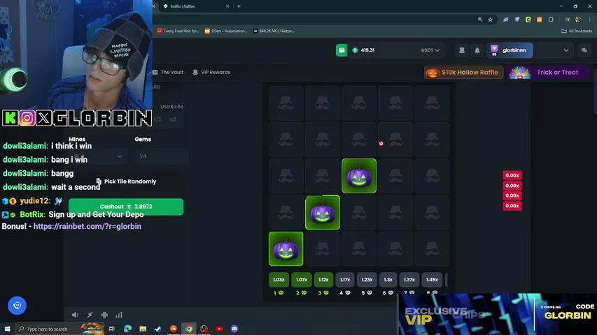 glorbin live stream