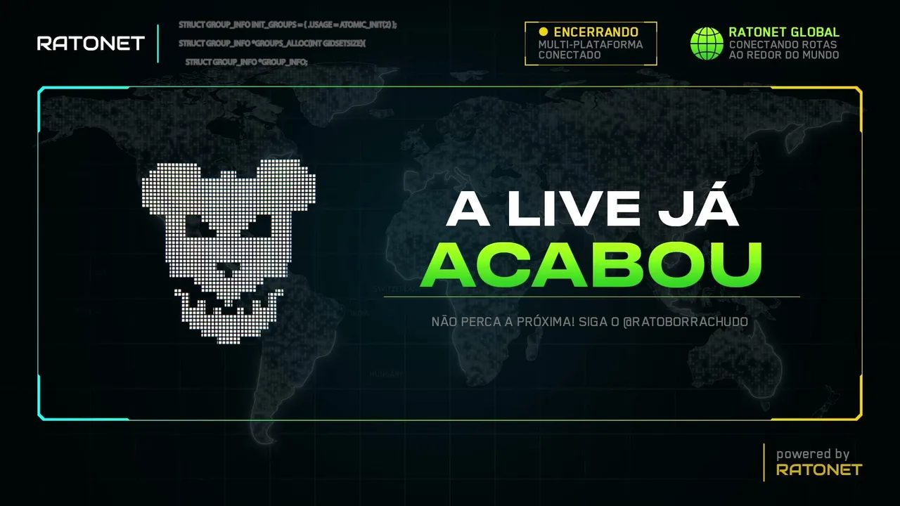 RatoBorrachudoKick live