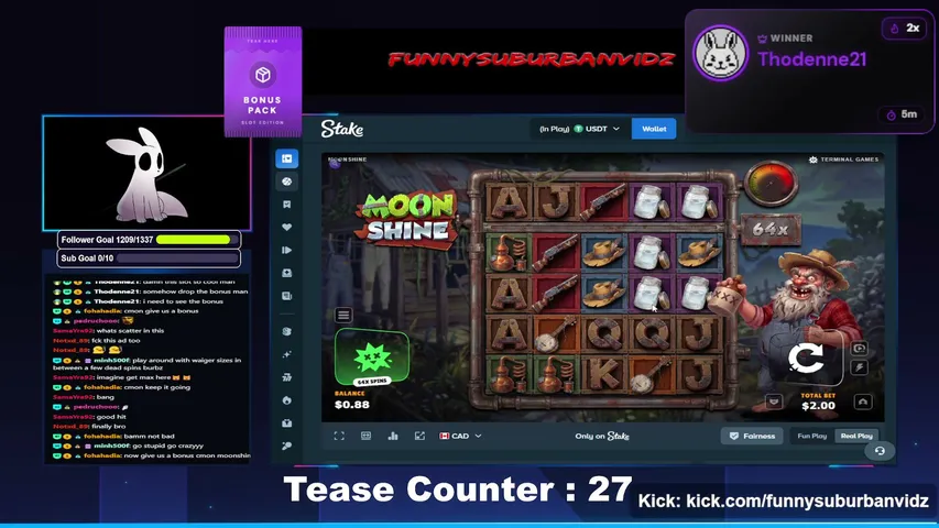 funnysuburbanvidz playing Slots & Casino - Live Casino Stream