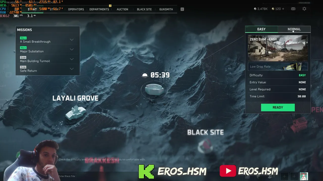 EROS_HSM live