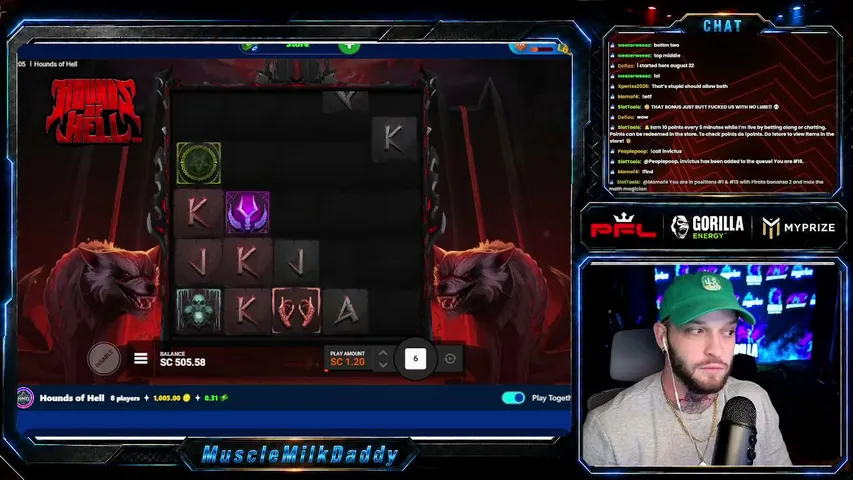 musclemilkdaddy playing Slots & Casino - Live Casino Stream