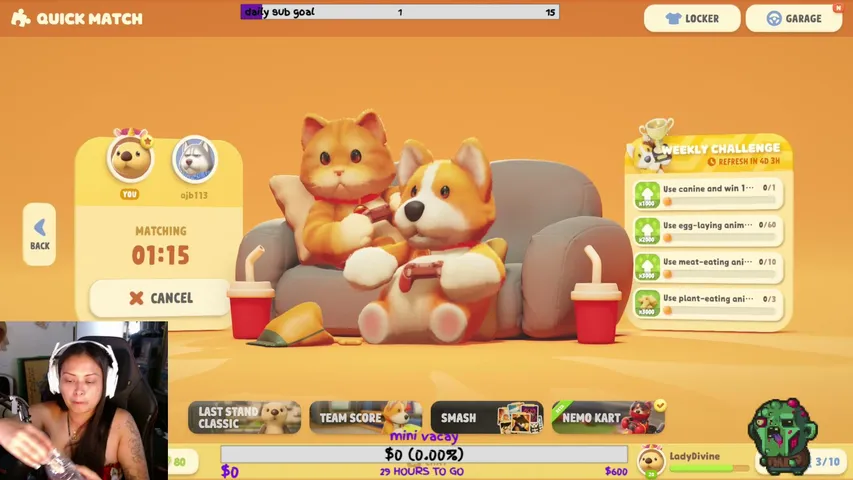 ladydivine36 playing Gamble With Your Friends - Live Casino Stream