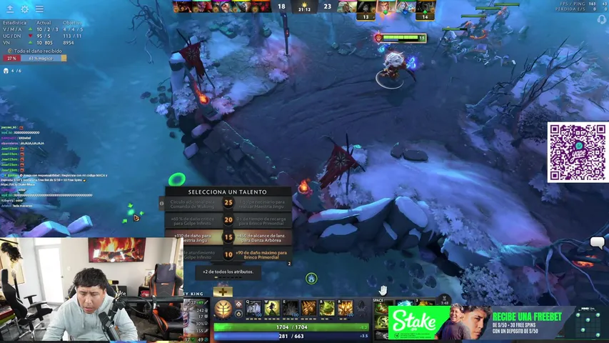 Enfocado| !stake +18