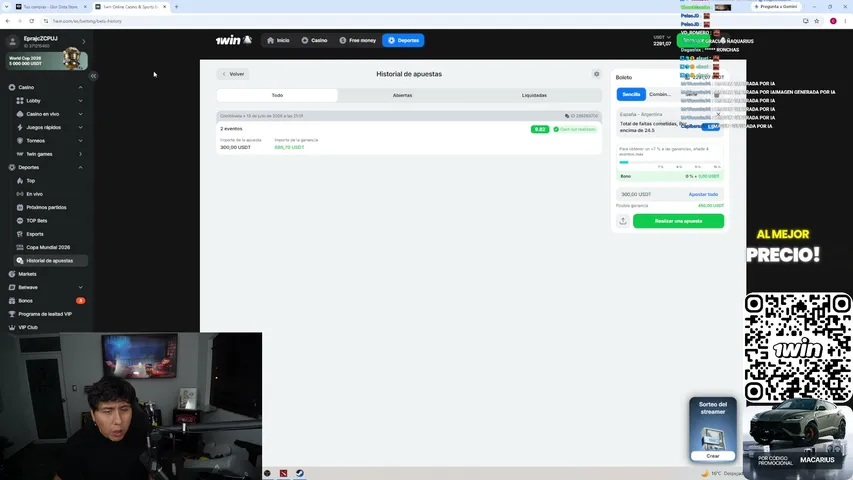 ElMacarius playing Slots & Casino - Live Casino Stream