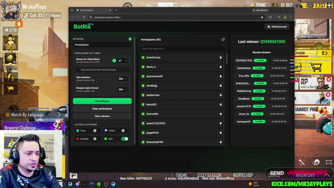 MrJayPlays live