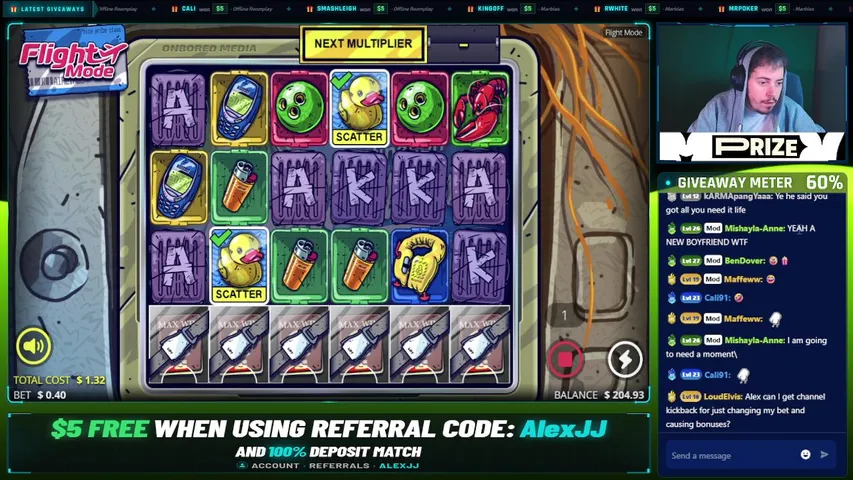 AlexJJ playing Slots & Casino - Live Casino Stream