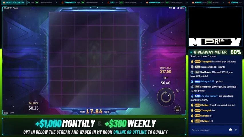 AlexJJ playing Slots & Casino - Live Casino Stream