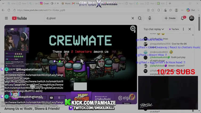 WERE LIVE TRAPATHON MARATHON 24/7 GAMES MONKEY ETC JOIN!!! HAZE X RAKAIi