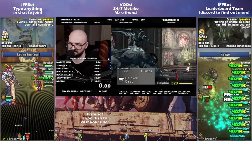 🔴24/7 @Metako Final Fantasy I-XVI Solo Speedrun Marathon!