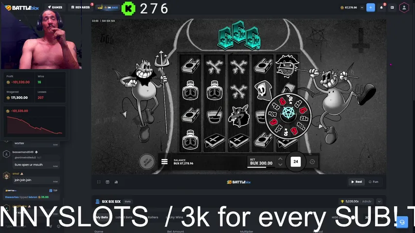 LORDJohnnySlots playing Slots & Casino - Live Casino Stream