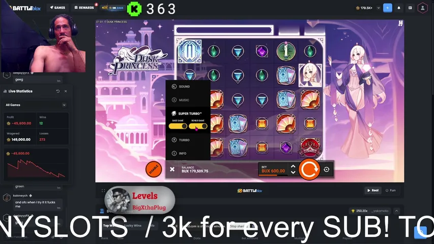LORDJohnnySlots playing Slots & Casino - Live Casino Stream