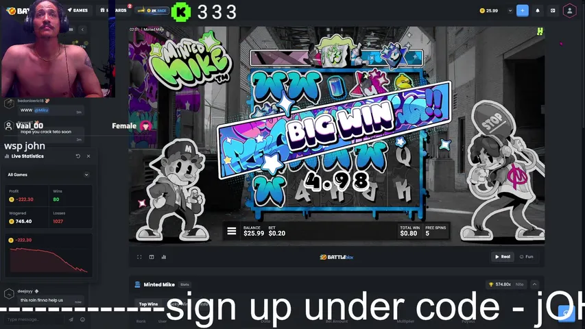 LORDJohnnySlots playing Slots & Casino - Live Casino Stream