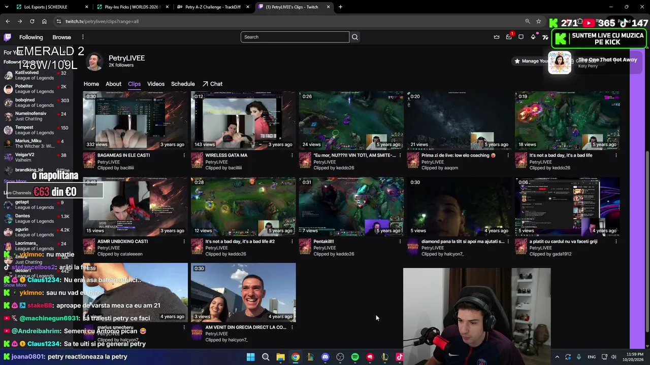 PetryLIVE live stream
