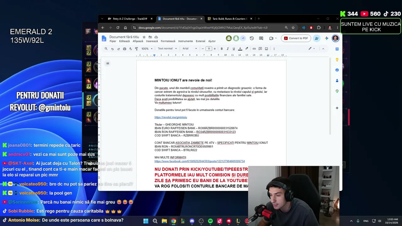 PetryLIVE live stream