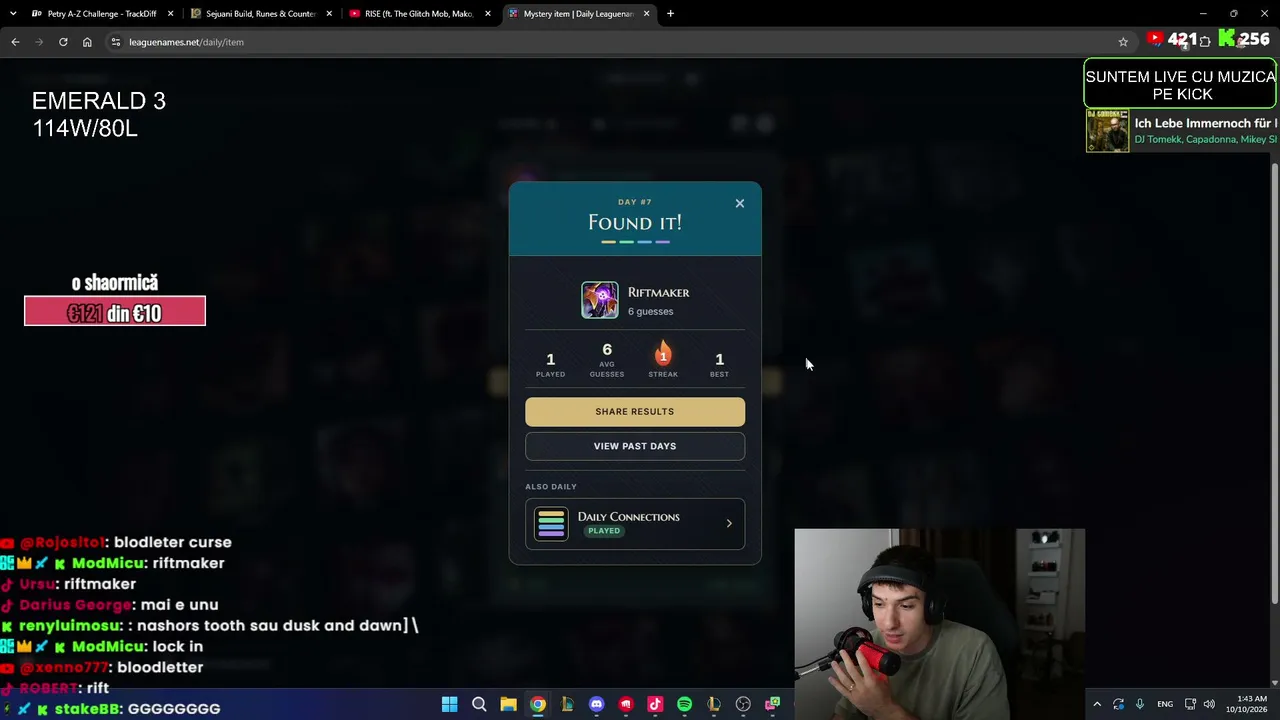 PetryLIVE live stream