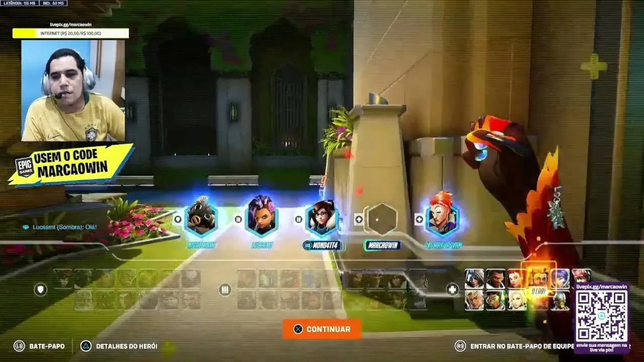 MarcaoWin live stream