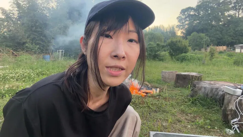 ソロキャンプ！ドラム缶風呂&極上料理【ミラー禁止】