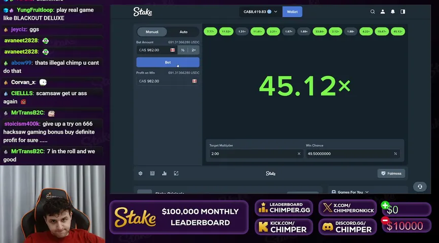 $100 buys for chat broke !Stake $100K LB / DOUBLE MONTHLY + DOUBLE WEEKLY WTF?!