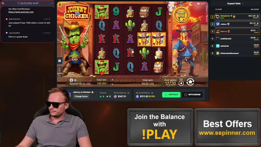 Slotspinner playing Slots & Casino - Live Casino Stream