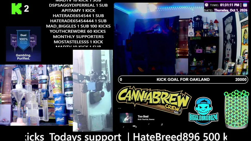 bigglobrob024 playing Slots & Casino - Live Casino Stream