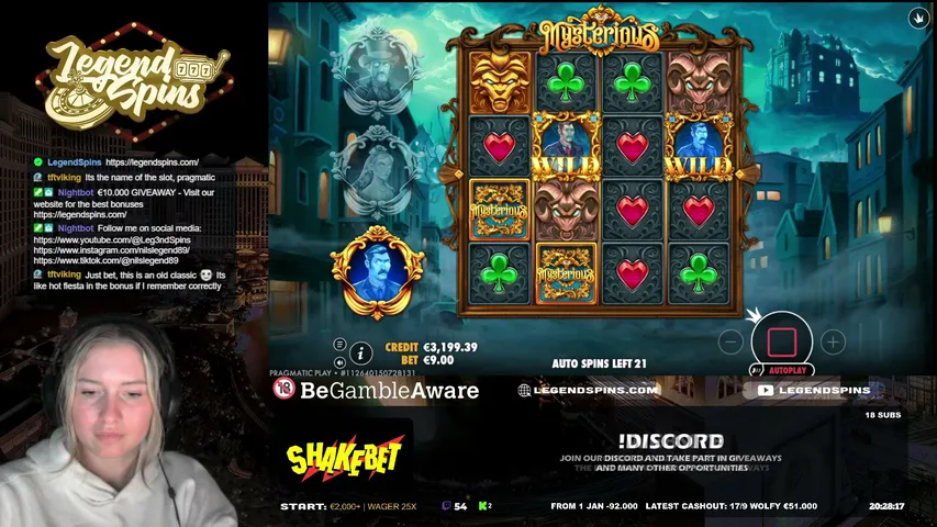 LegendSpins playing Slots & Casino - Live Casino Stream