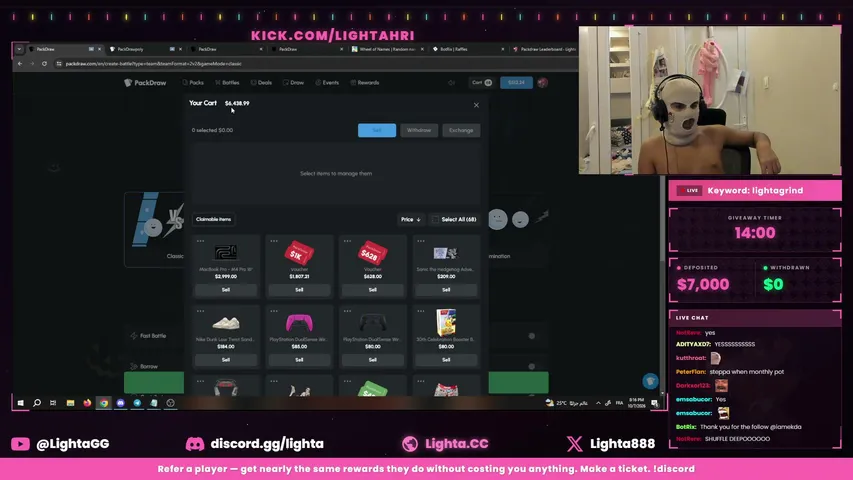 lightahri playing Slots & Casino - Live Casino Stream