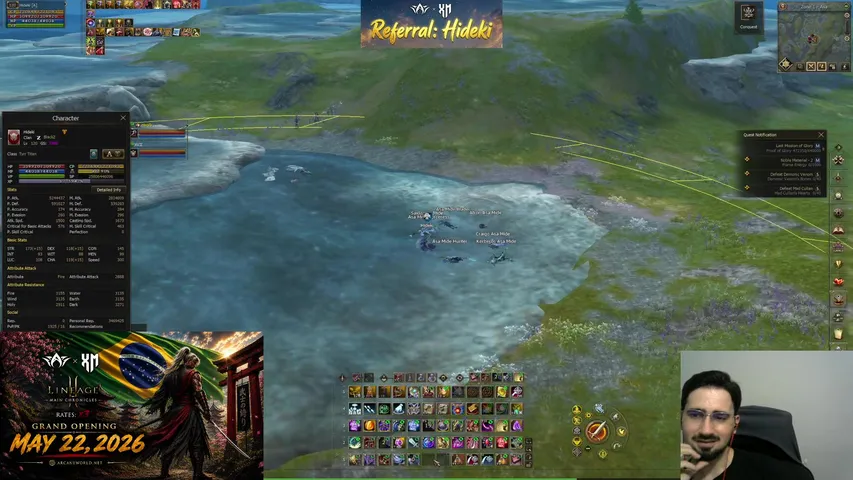 ihideki Lineage 2 stream image