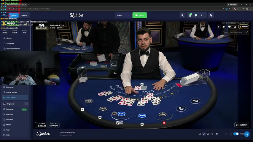 MarkyNextDoor playing Slots & Casino - Live Casino Stream