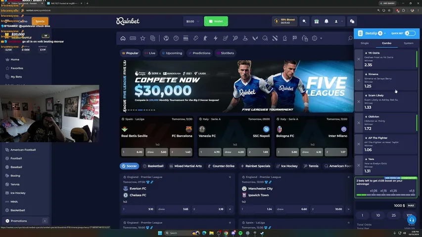 pre BR gamba !rainbet