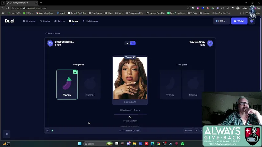 bluedogstephens playing Slots & Casino - Live Casino Stream