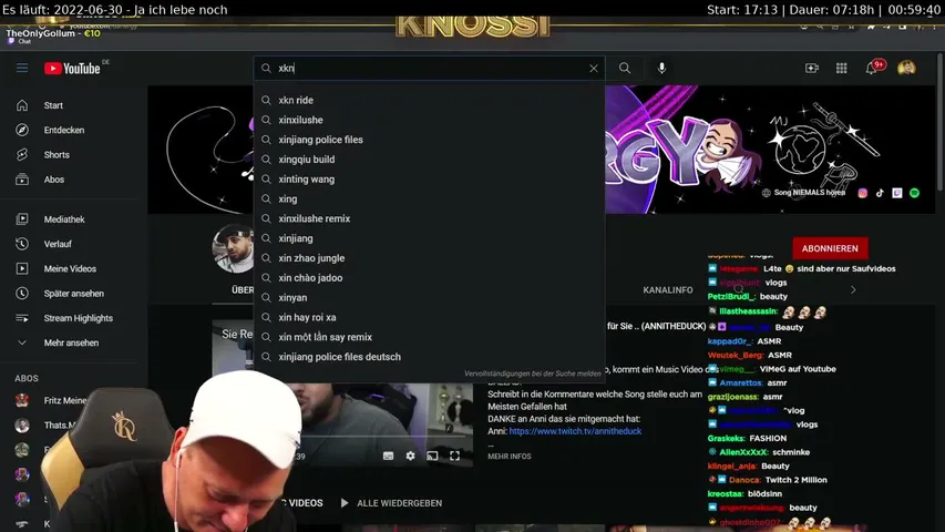 24/7 TheRealKnossi VOD's