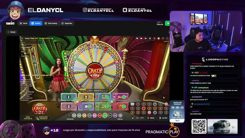 ElDanyCL playing Slots & Casino - Live Casino Stream
